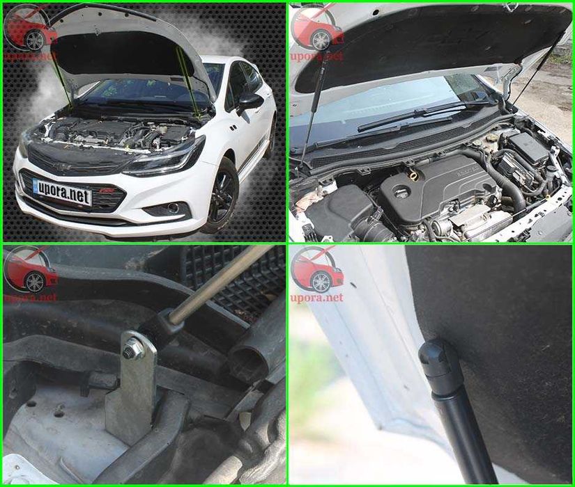 Амортизаторы капота упоры Aveo Bolt Cruze Lacetti Orlando Tracker