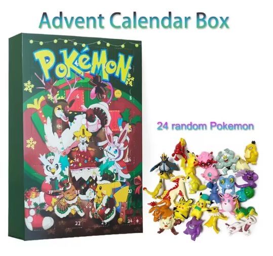 Адвент календар покемони