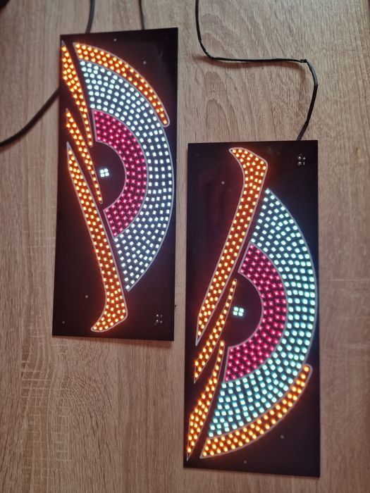 Panele LED devil eyes