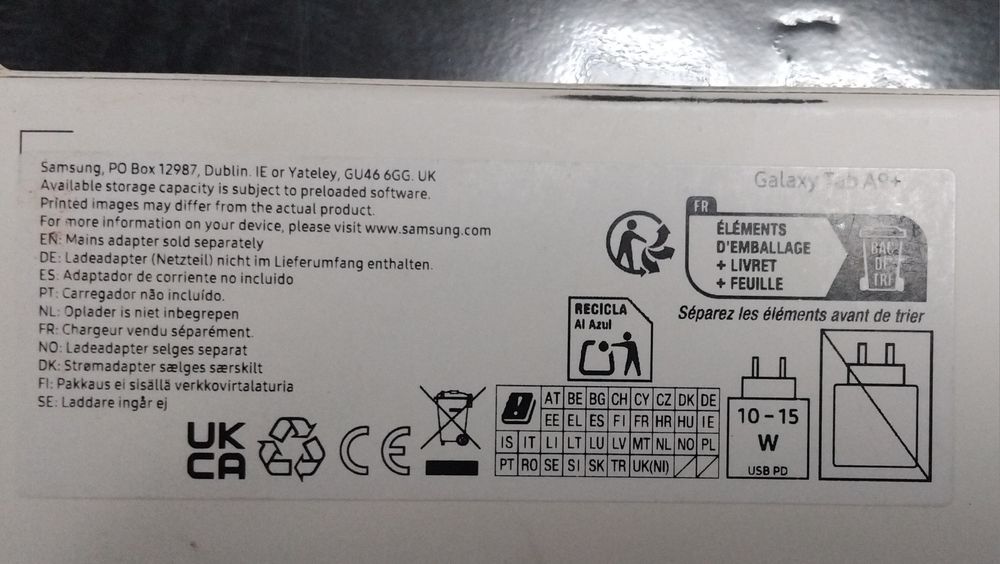 Samsung Galaxy Tab 9A+