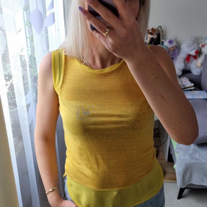 Uniwersalna bluzeczka top t-shirt damski Ann Taylor Petite XXSP-XSP