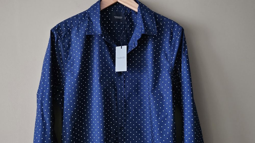 Nowa koszula Scotch & Soda rozmiar XL slim fit  taliowana