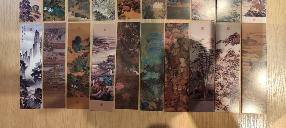 Закладки для книг в китайському стилі 30 шт