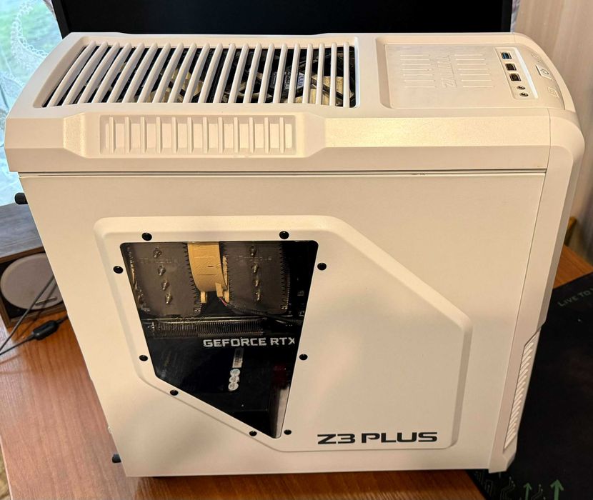 Системний блок Zalman z3 Plus i7 8700k 32gb RAM RTX 3070TI