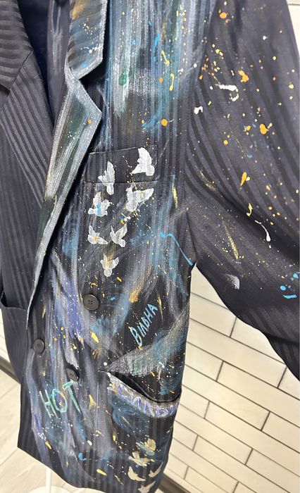 Піджак розписаний ручна робота