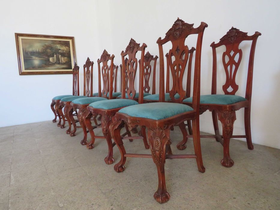 Aparador  e Cadeiras Vintage  Anos 60  Nogueira