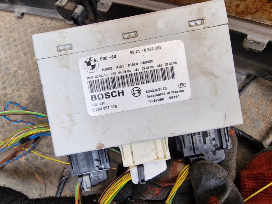 Modul pdc bmw e87 . Kompletne pdc zestaw wiazka czujniki