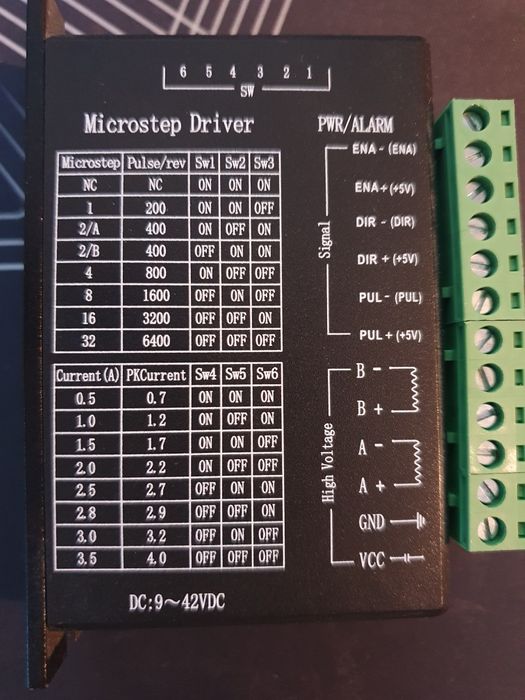 Motor de passo / stepper motor e controlador