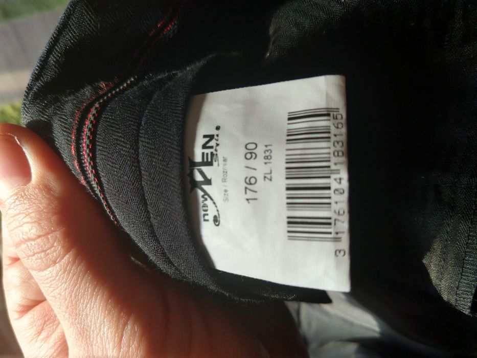 Garnitur, spodnie i koszula