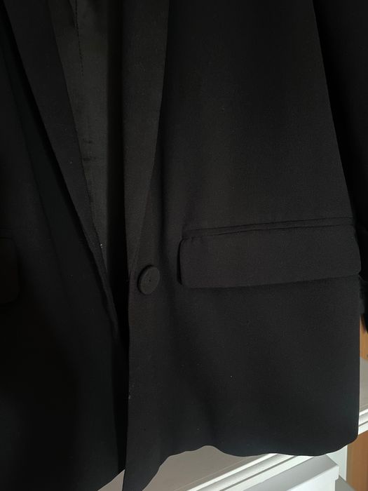 Blazer preto XL - Mango