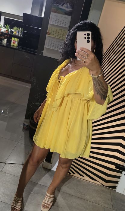 Sukienka hiszpanka uni - S-M-L