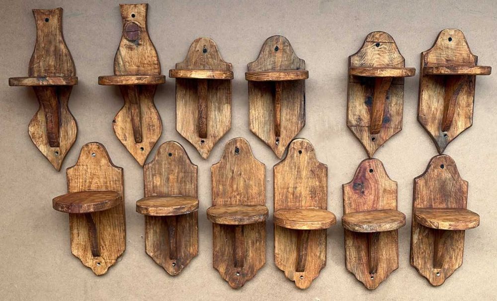 Peanhas rusticas artesanais em pinho, restam 12 unidades