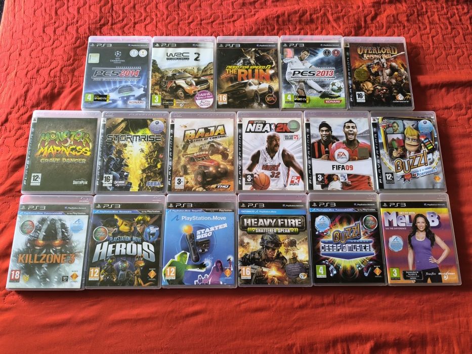 PlayStation 3, acessórios e jogos