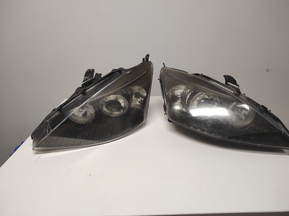 Reflektory Depo angel eyes Ford Focus mk1 98-04