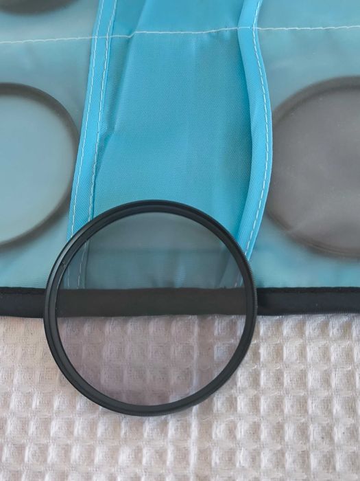 Kit de Filtros Fotográficos e Estojo de Organização (Diâmetro 72mm)