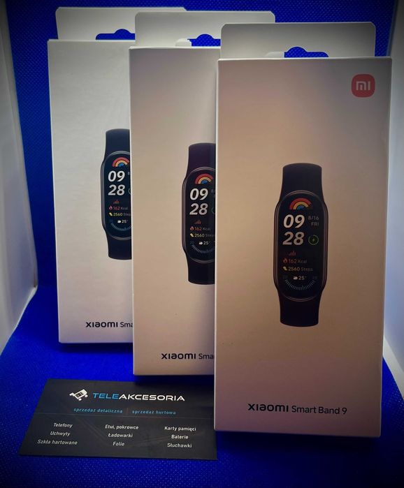 OpaskaXiaomi SMART BAND 9 w SUPER cenie NOWA! GWARANCJA! Teleakcesoria