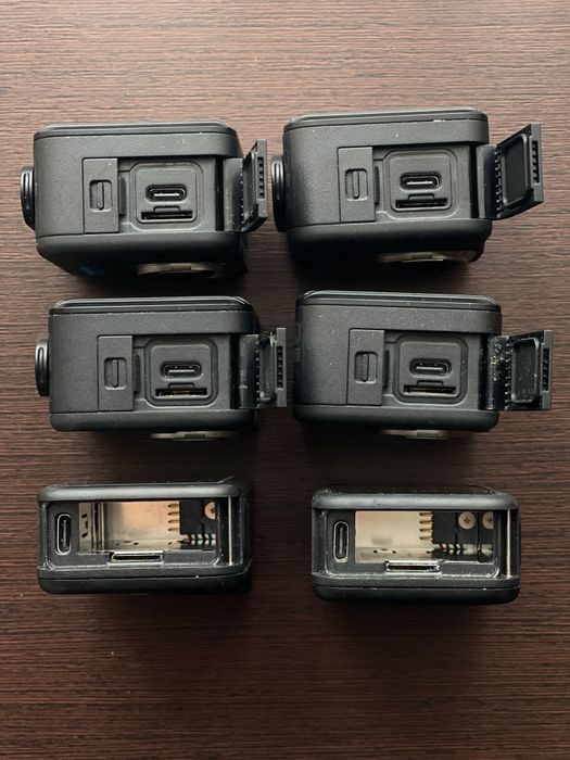 6 камер GoPro 11 mini  та GoPro 8
