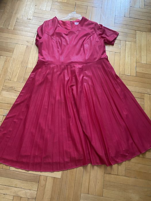 Elegancka sekienka róż połysk rozm 48