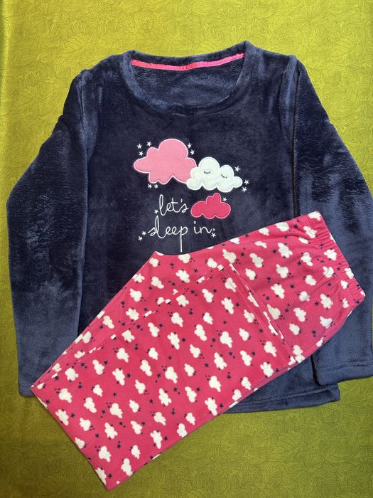 Пижама женская теплая плюшевая махровая Размер S Пижама жіноча тепла