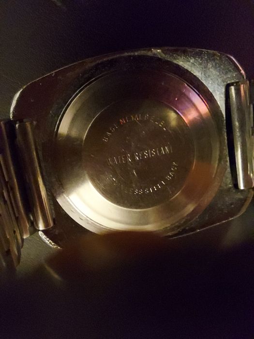 Relógio Timex rally racing de 1970