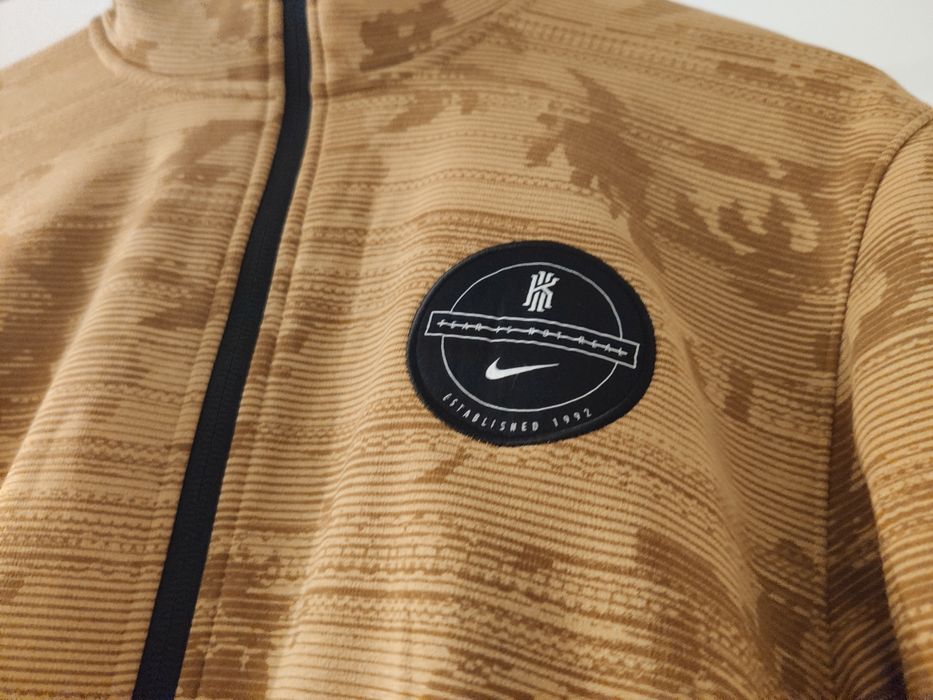 Nike Dry Showtime Kyrie Zip Hoody Jacket 'Brown'