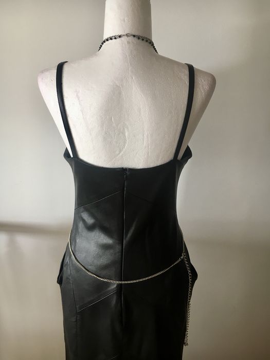 Colar arnês preto e prateado