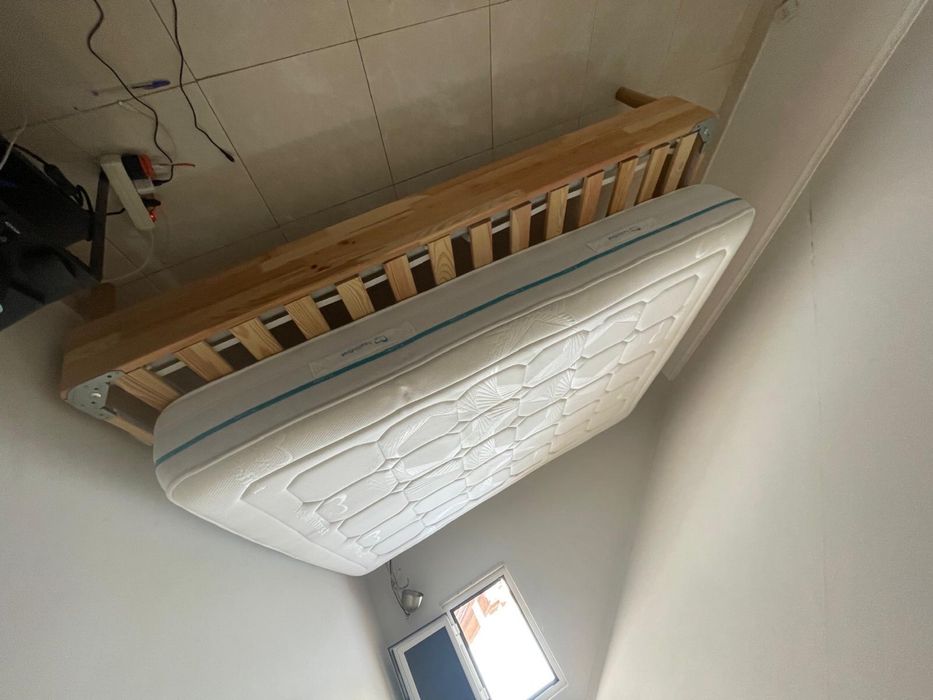 Cama Com Colchão - Casal