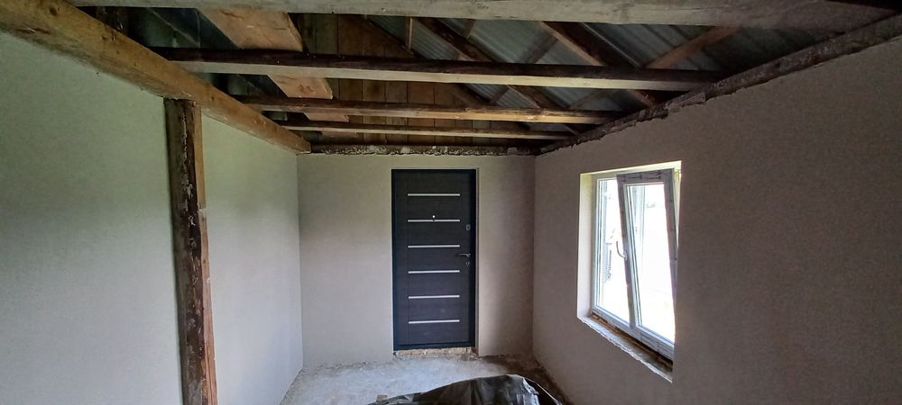 Машинна штукатурка, Шпаклювання