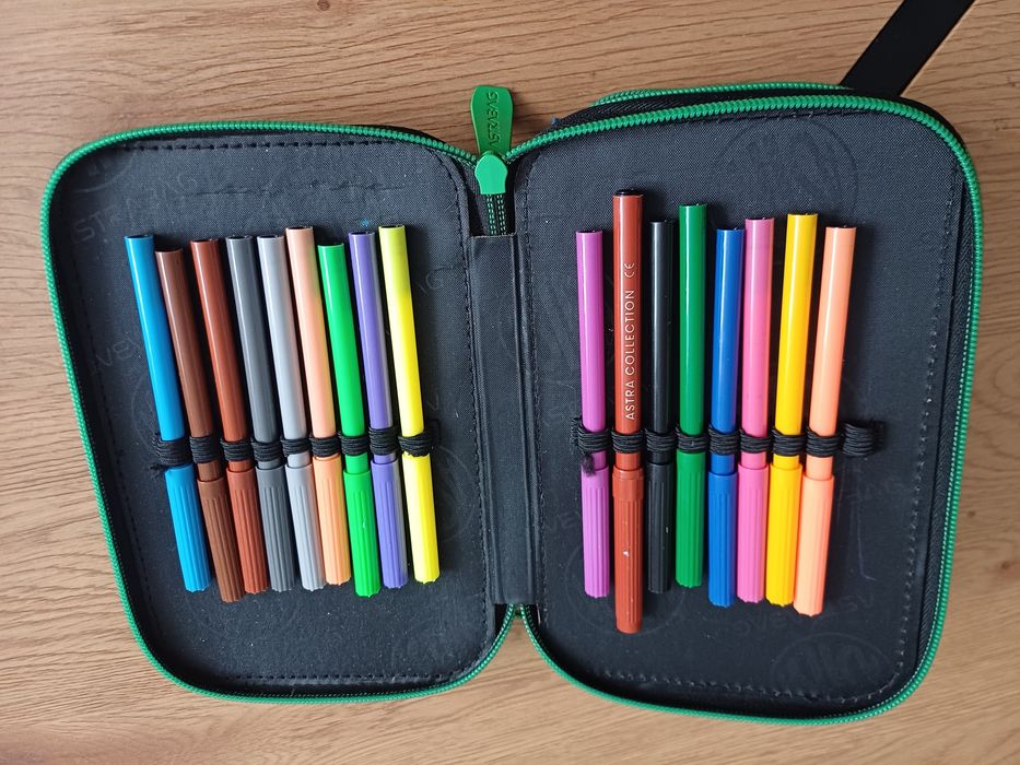 Piórnik 3 komory Minecraft