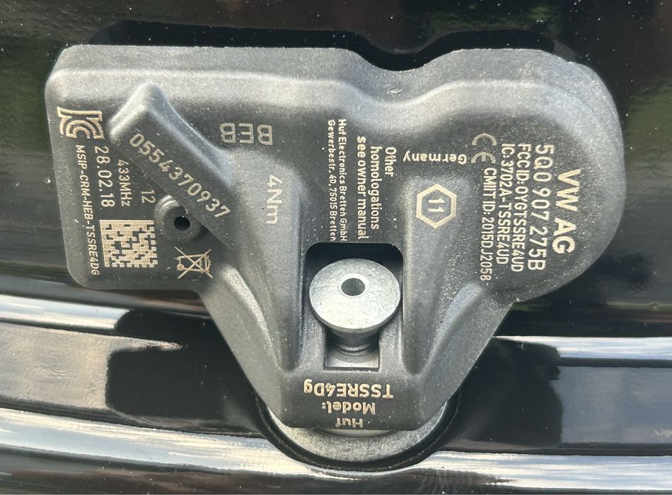 Felgi Volkswagen 20" 5x112 9J et33 Tiguan Touareg Phaeton TPMS