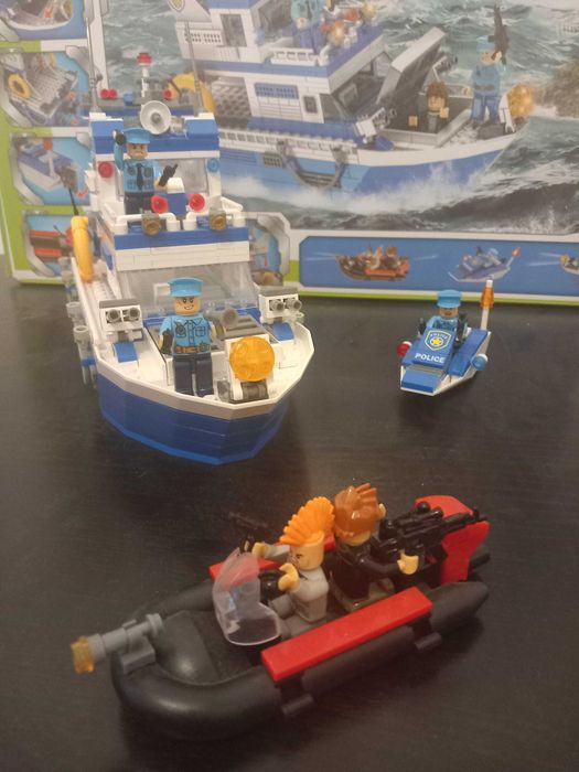 Policia Maritima EZ Blox Expert (tipo LEGO)