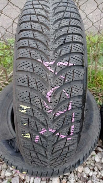 Opona używana zimowa 165/70R14 Goodyear UltraGrip 7+. 1szt