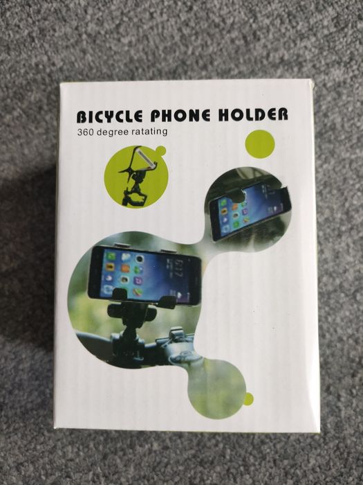 Rowerowy uchwyt na telefon