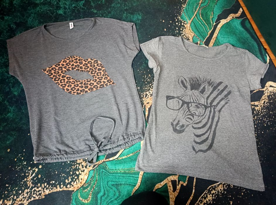 Paka zestaw ubrań bluzek damskich L