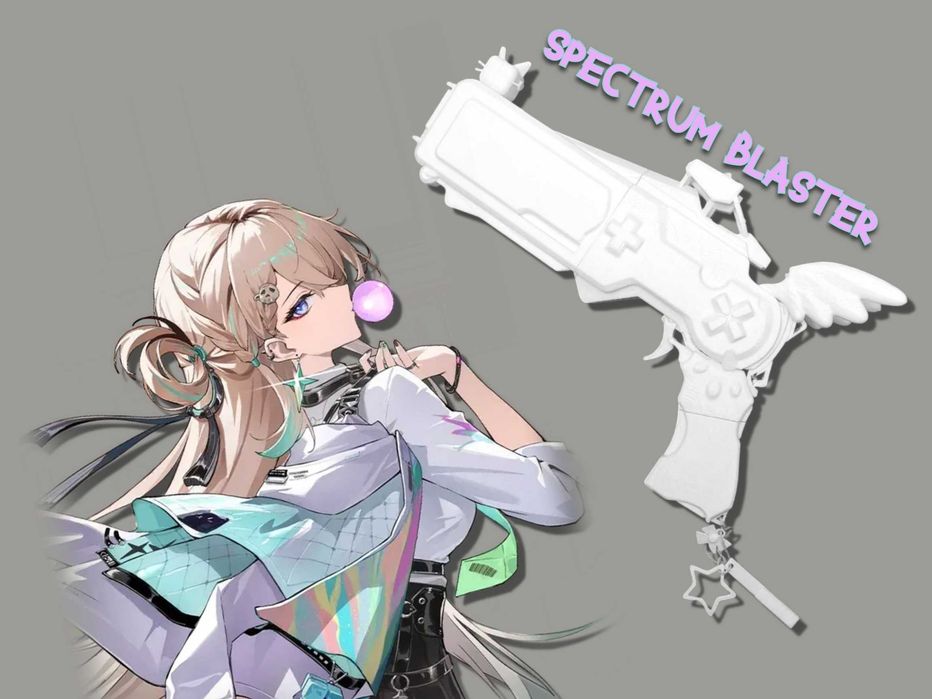 Wuthering Waves Spectrum Blaster • 3D Printed Lynae Cosplay Weapon