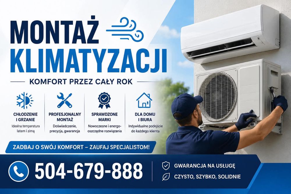 Montaż klimatyzacji