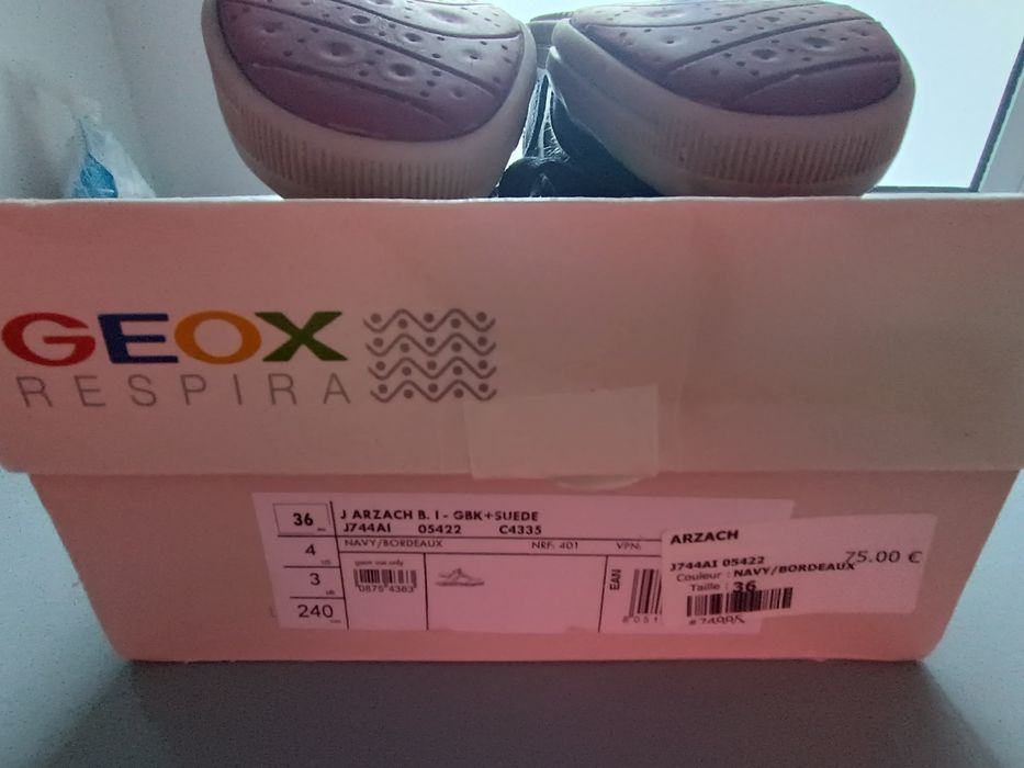 Sapatilhas Geox como novas