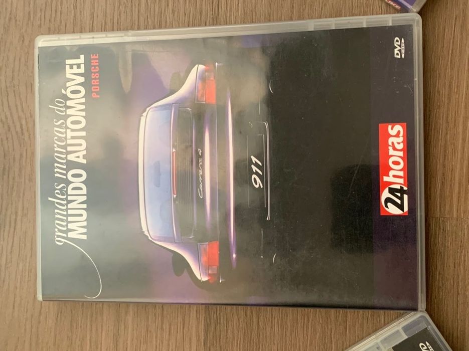 3 DVD grandes marcas mundo automóvel - jaguar, Mercedes benz e Porsche