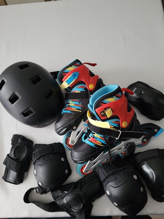 Rolki plus kask i ochraniacze