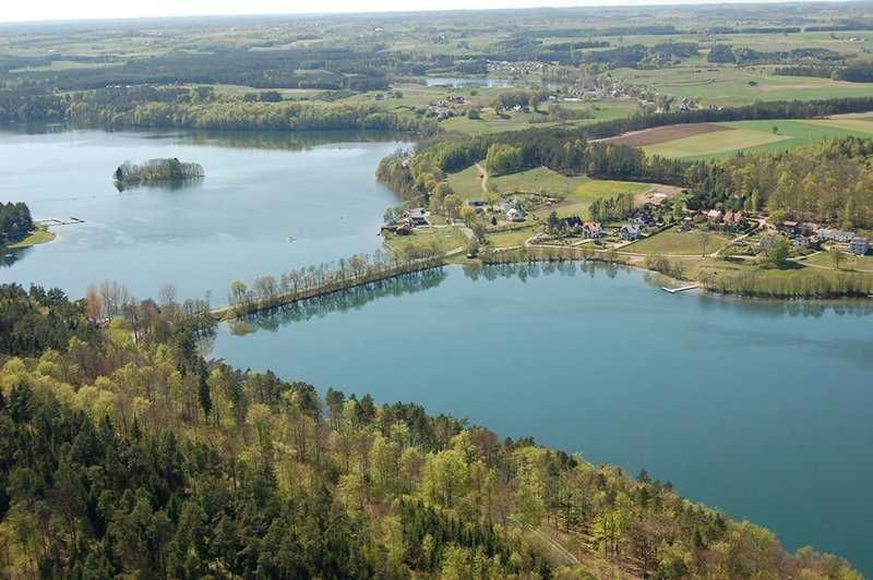 Domki letniskowe Kaszuby - Domek z kominkiem Domek nad jeziorem