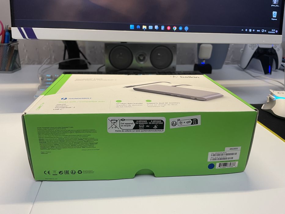 type-c док станция Belkin Thunderbolt 3 для macBook