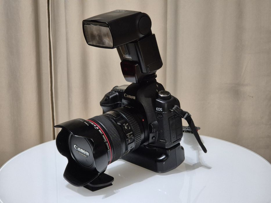 Canon EOS 5D Mark II + EF 24-105mm f/4L IS USM + Speedlite 580EX
