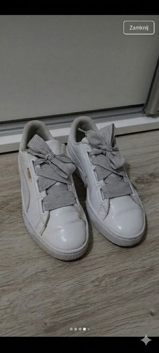 Buty Puma r.39 białe