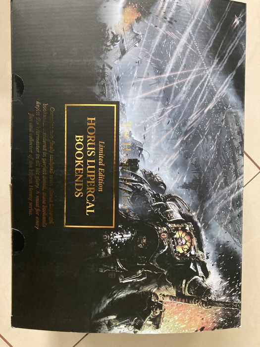 Herezja Horusa Horus Lupercal bookend warhammer podpórka pod książki