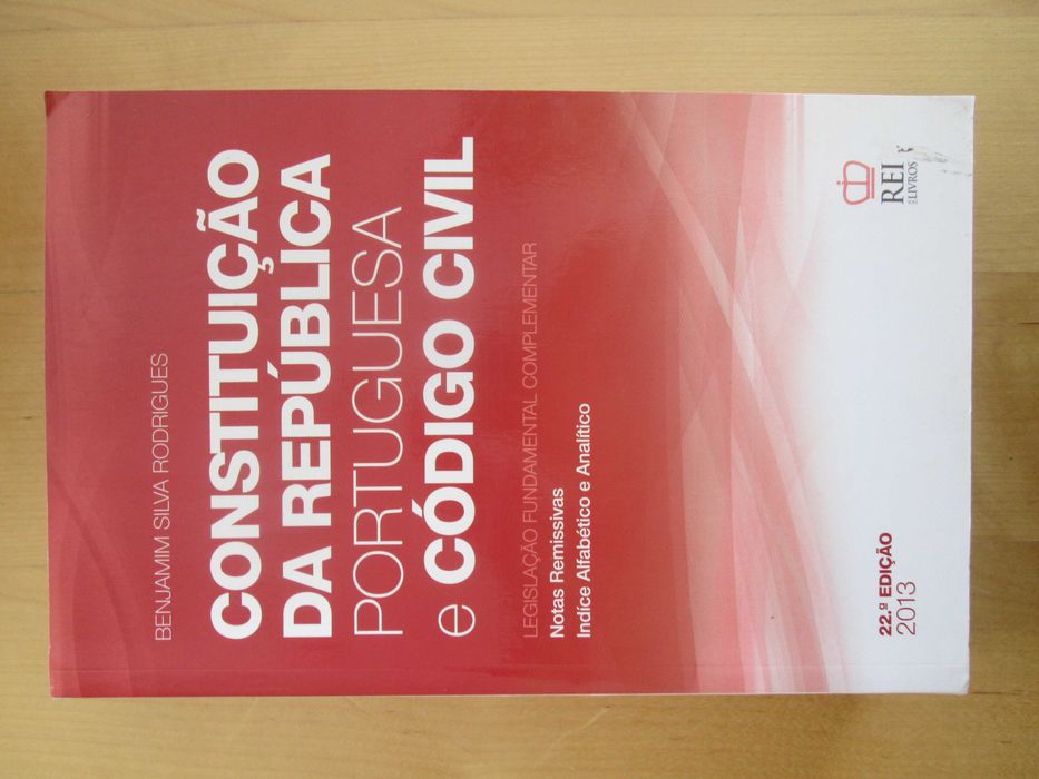 Constituição da Reública Portuguesa e Código Civil