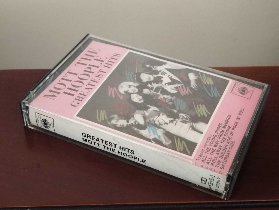 Mott The Hoople "Greatest Hits" Cassete Audio