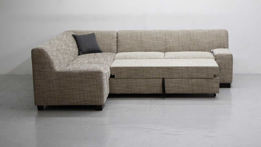 SEF Nowy narożnik z funkcją spania rogówka KANAPA TKANINA rogówka