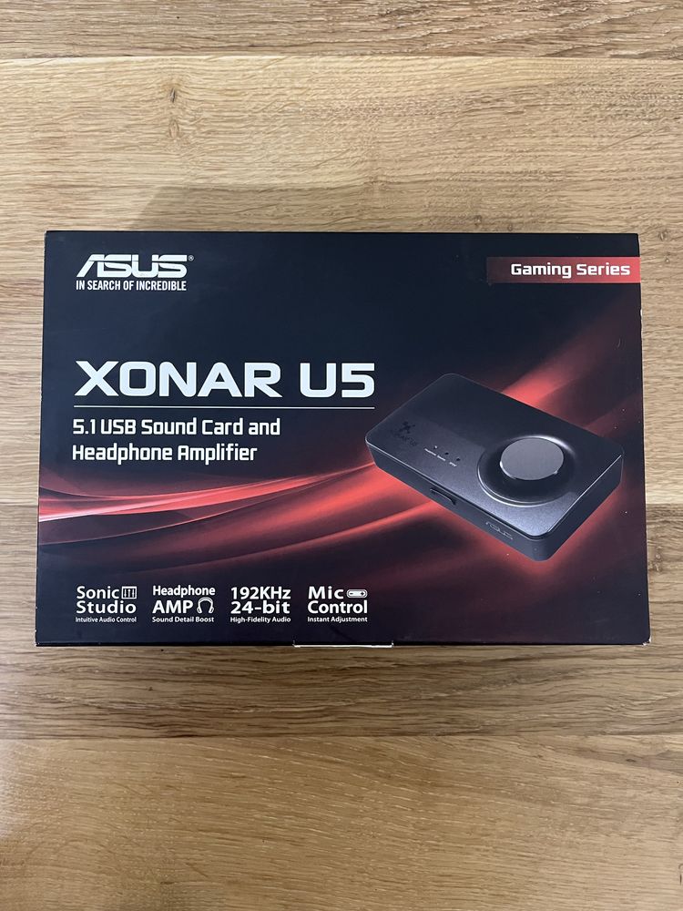 Звукова карта Asus Xonar U5: 900 грн. - Комплектуючі та аксесуари ...