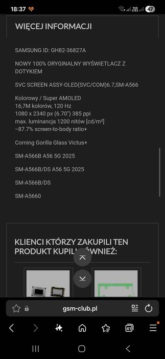 Grill z półką nowy