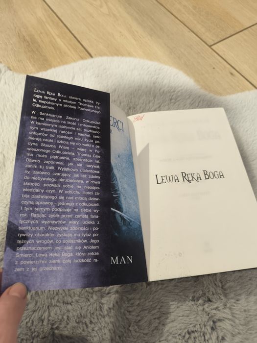 Książka używana. Lewa ręka boga. Paul Hoffman
